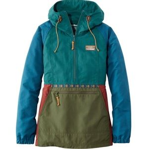 LL Bean Quarter Zip Windbreaker